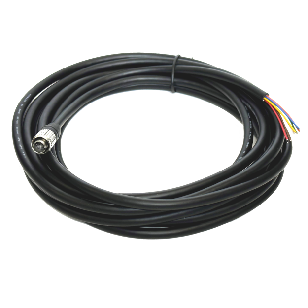Hirose HR25 GPIO Cable, 8-pin, 4.5 m