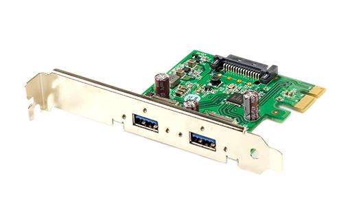 USB3 Host Adapter, 2 Port, Locking